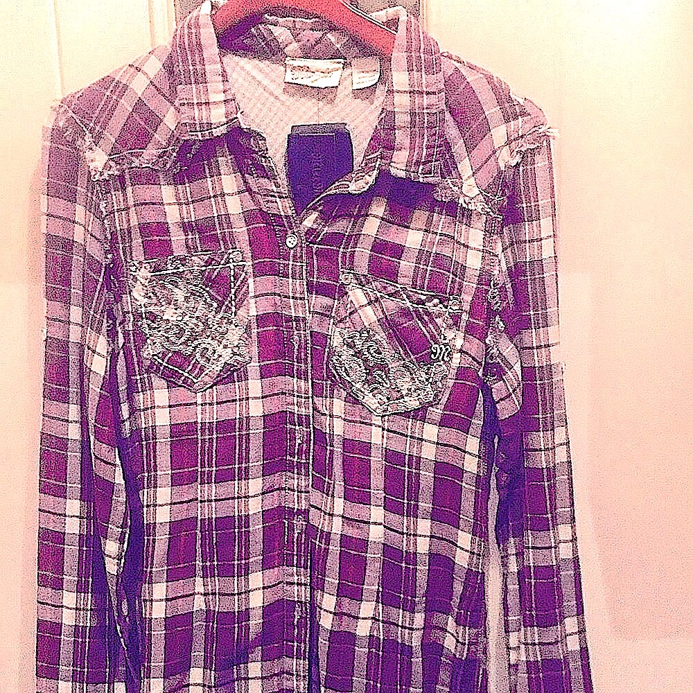 BNWT women’s Miss Me dress purple size-large